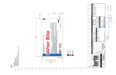 Primary Packaging (After Bite Kids Label)
